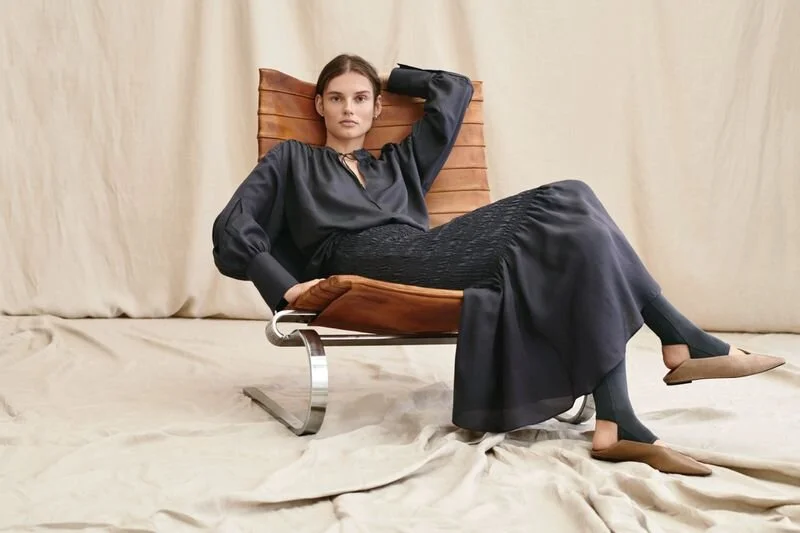 Giedre Dukauskaite In H M Premium Quality Collection Feb 2020